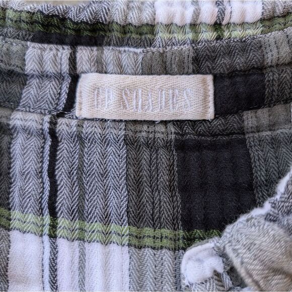CP Shades Green Plaid Teton Tunic size Medium 100% Cotton, Rustic,‎ Casual - Picture 6 of 8